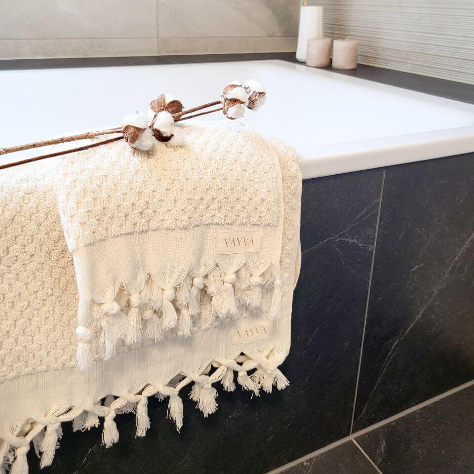Bild VAYVA Handtücher fürs Badezimmer in beige