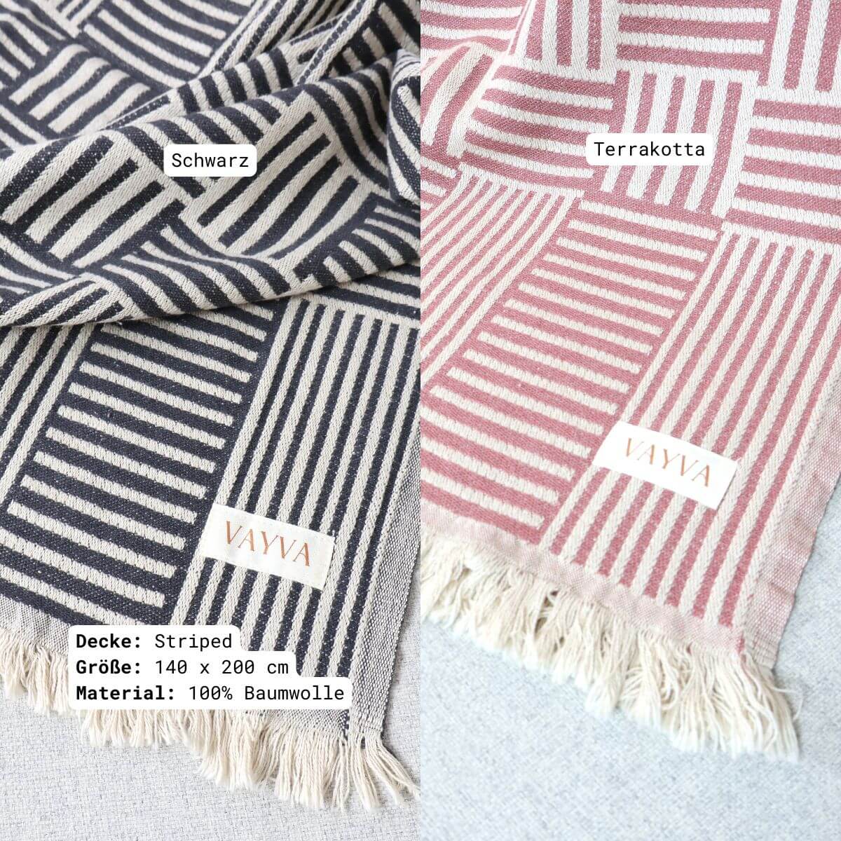 VAYVA-Set | 1 Kuscheldecke + 1 Tagesdecke