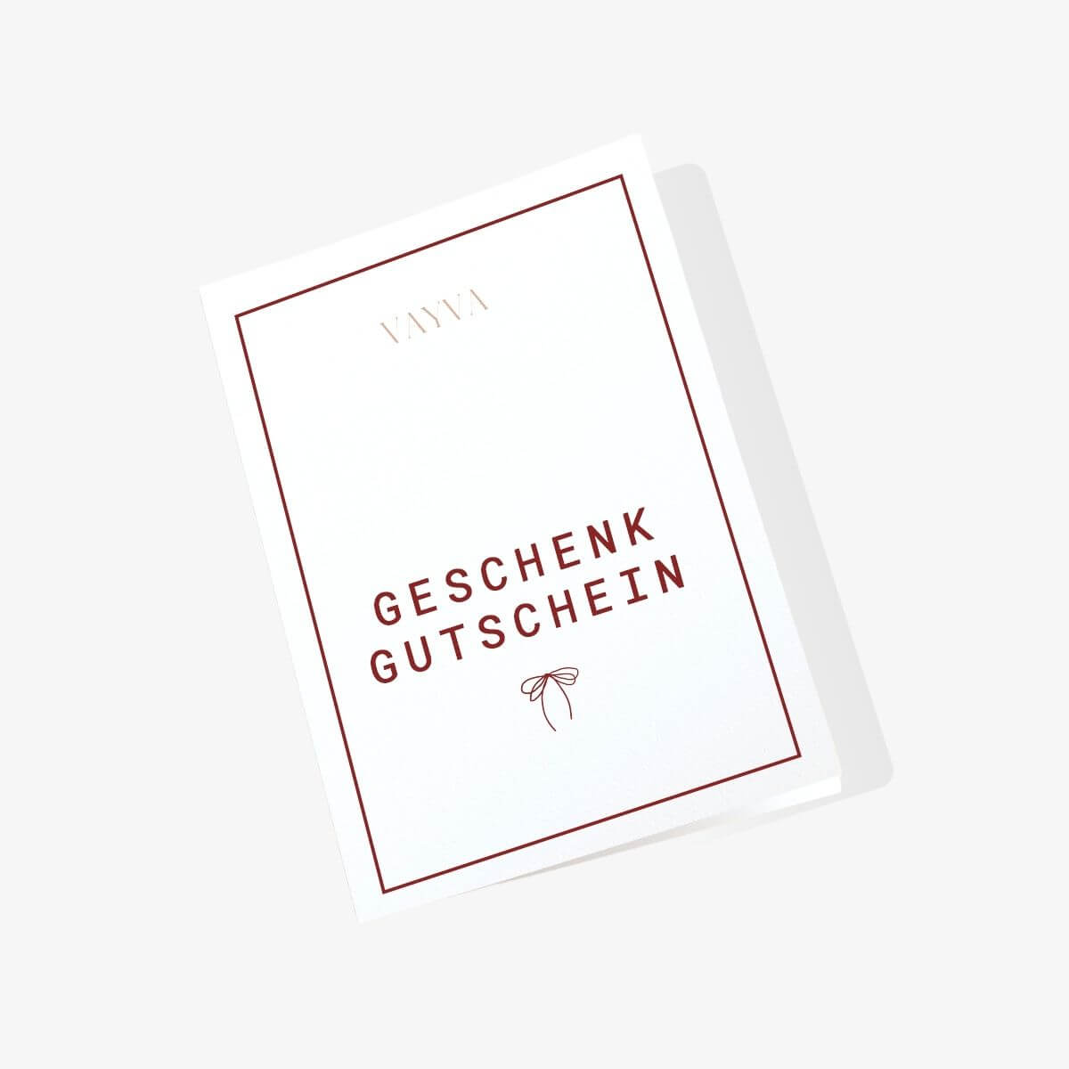 VAYVA Geschenkgutschein