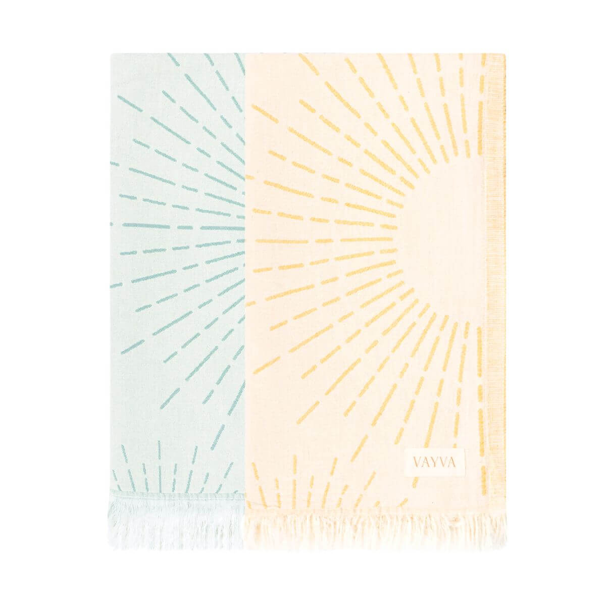 2er Set: Leichtes Strandtuch aus Baumwolle | Sunshine