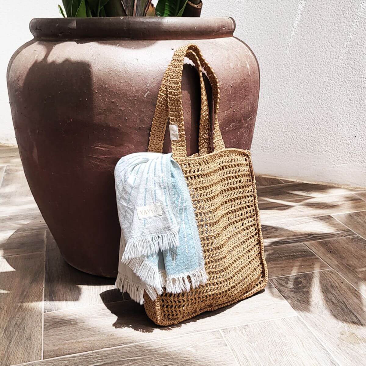Rafia-Tasche Bali