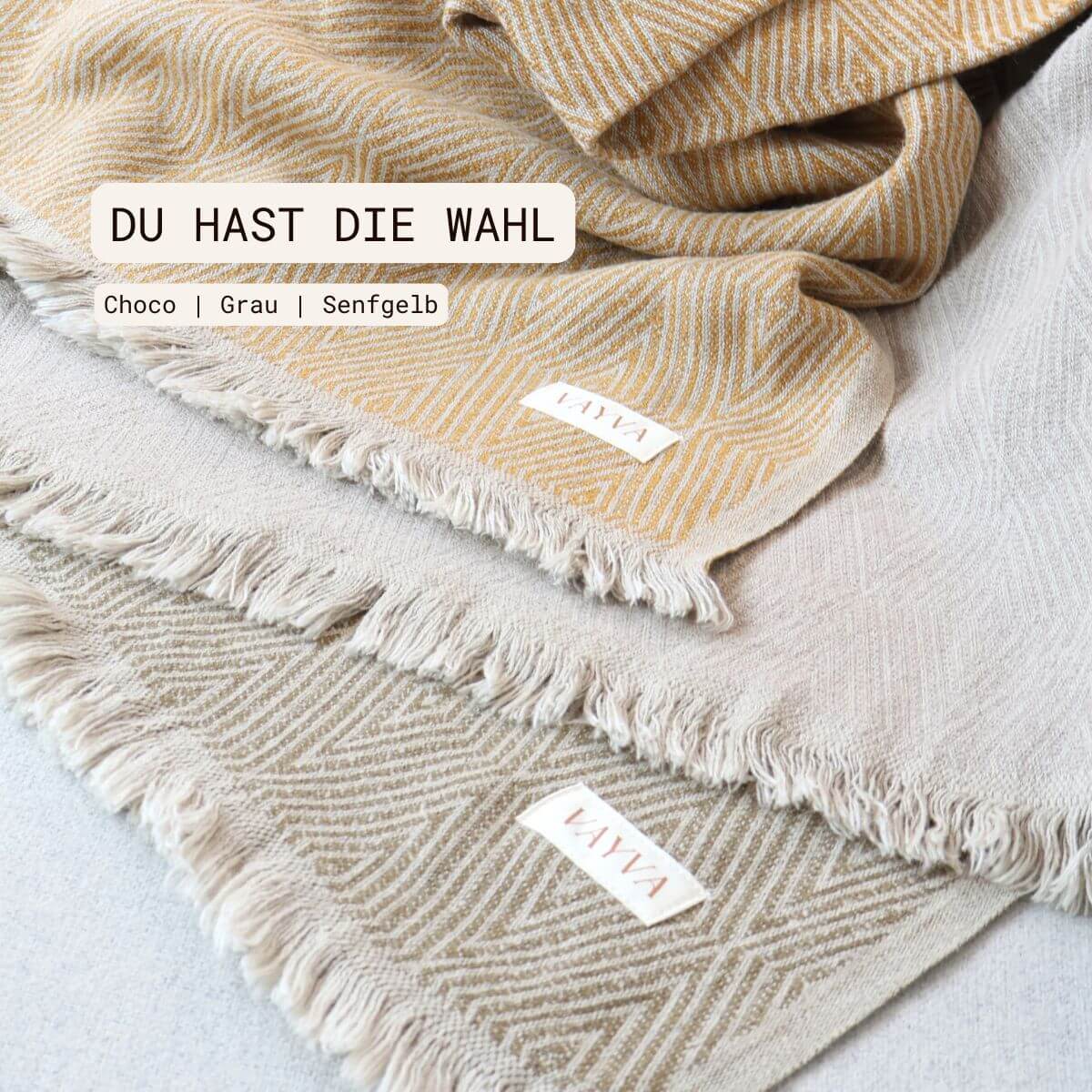 Couchdecke mit Hanf & Baumwolle | Hygge