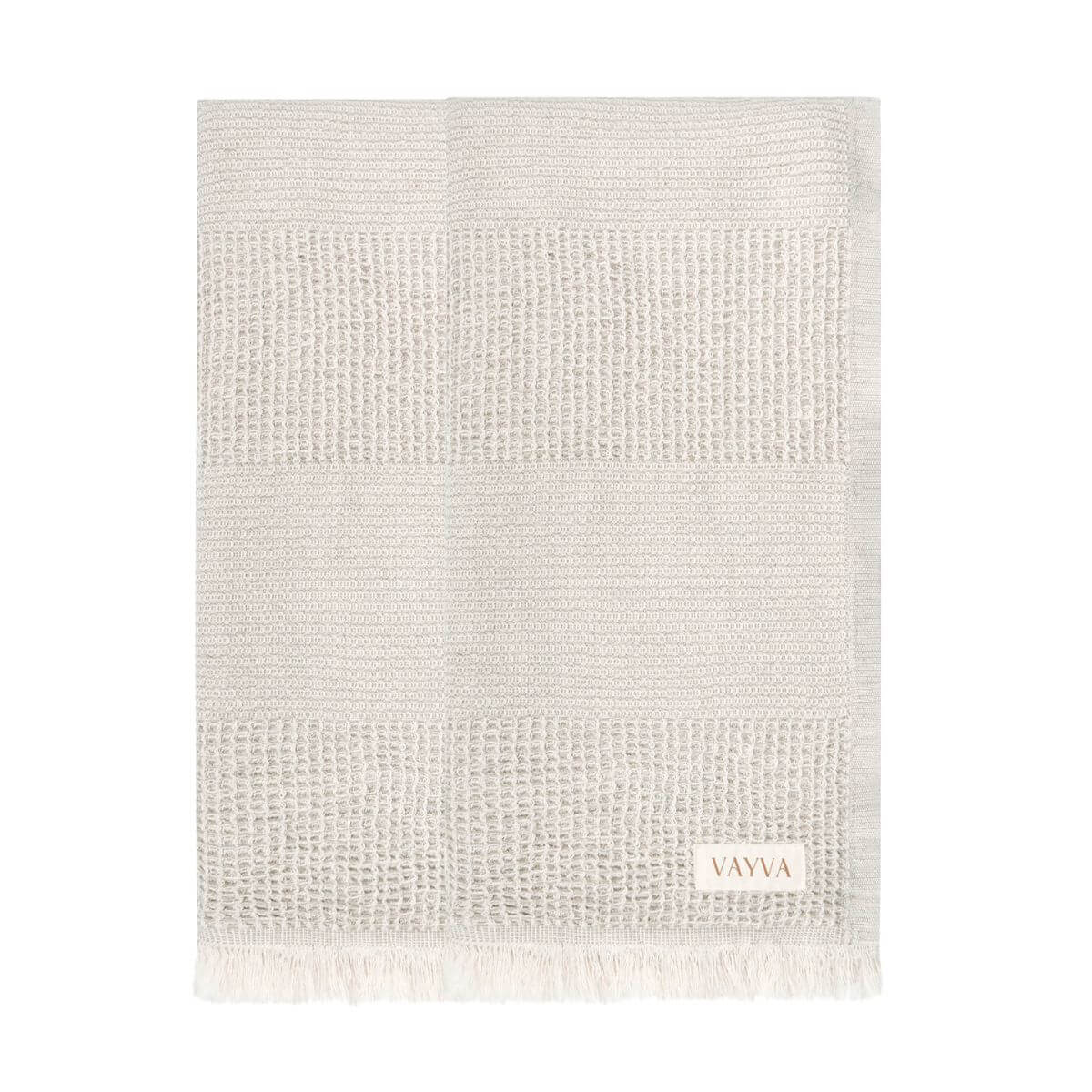 2er-Set: Leichtes Strandtuch mit Waffelpiqué aus (recycelter) Baumwolle | Madeira