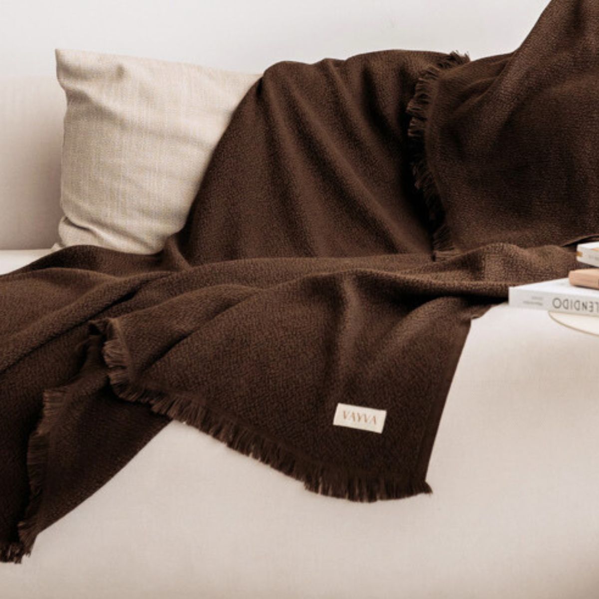 Kuscheldecke mit Bambus & Baumwolle