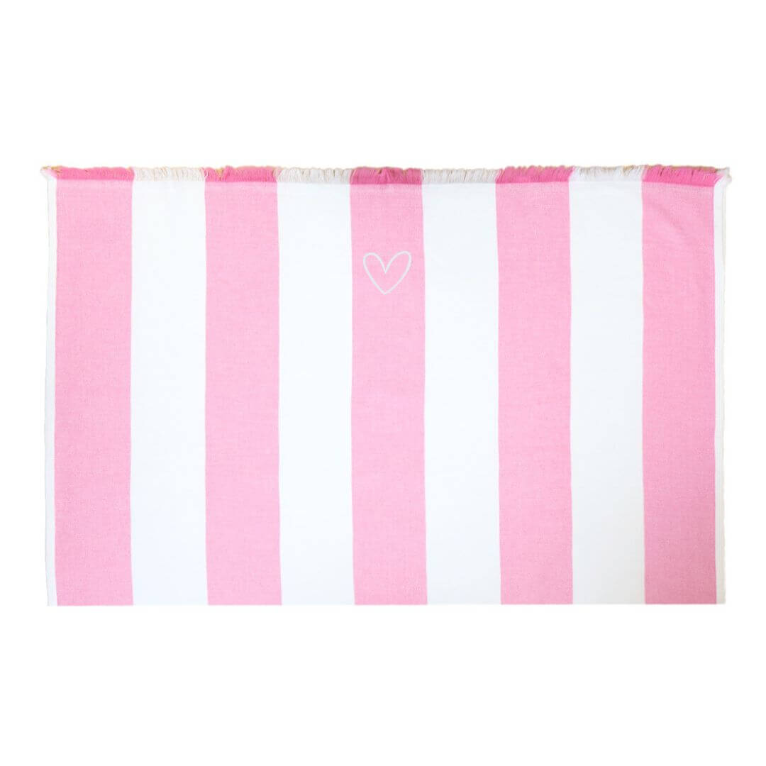 Frottee-Mix Handtuch Santorini aus Baumwolle