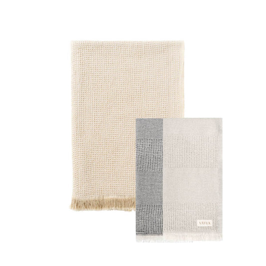 VAYVA-Set Large | 1 XXL Strandtuch + 2 Strandtücher