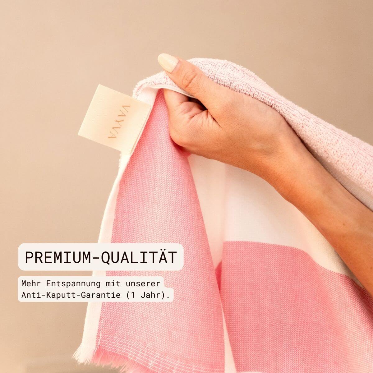 Frottee-Mix Handtuch Santorini aus Baumwolle