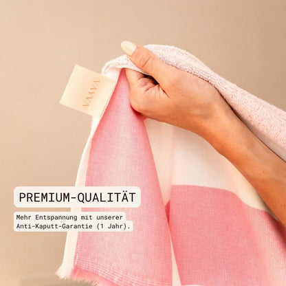 Frottee-Mix Handtuch Santorini aus Baumwolle