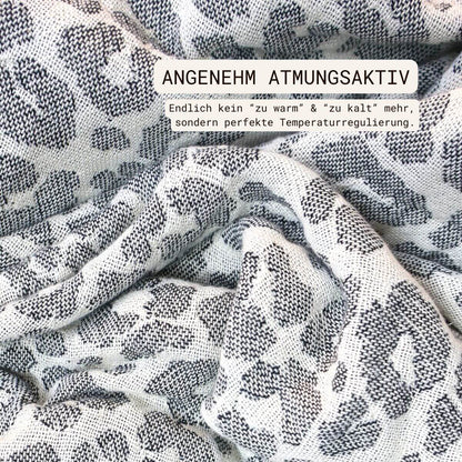 Kuscheldecke aus Baumwolle | Leo