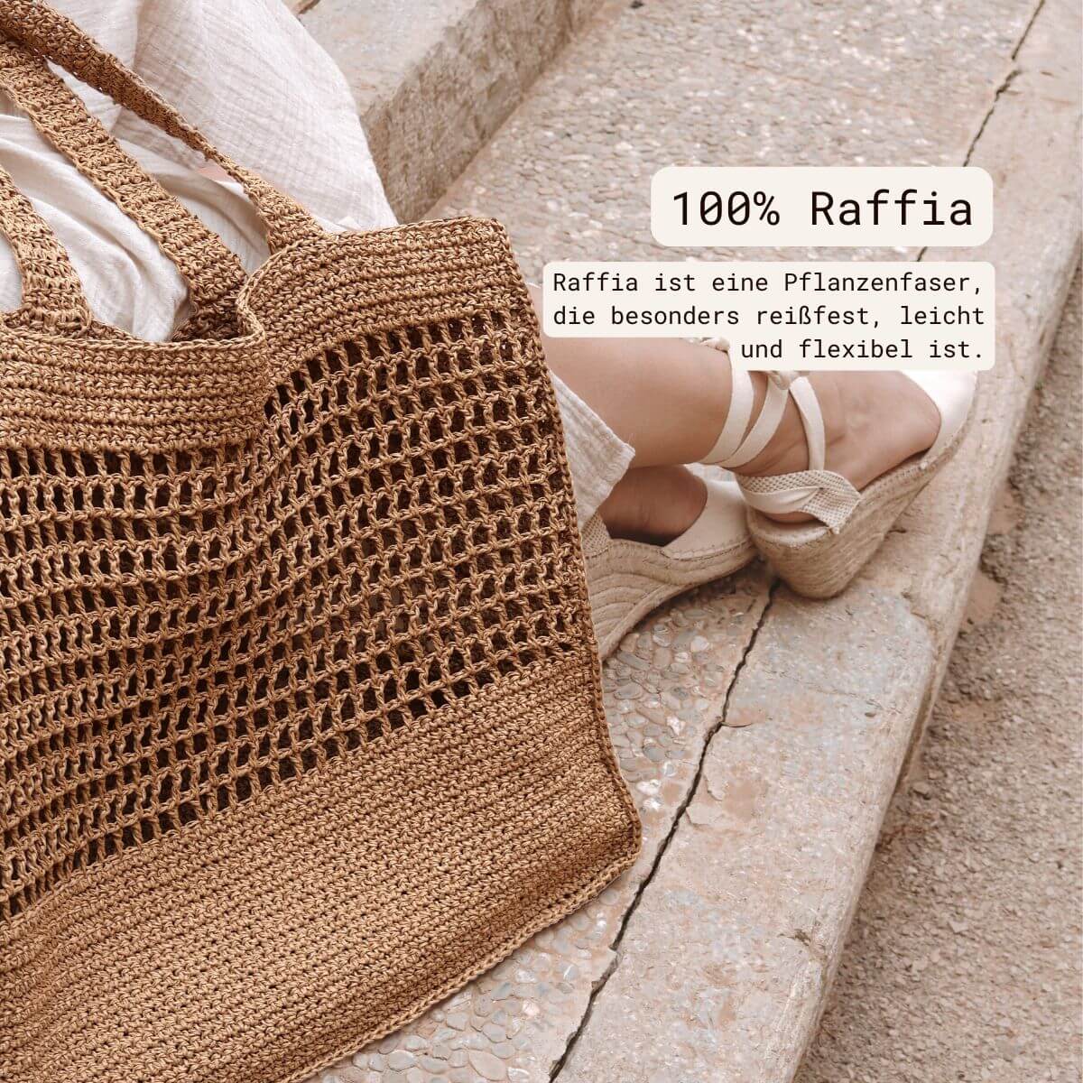 Raffia-Tasche Ibiza