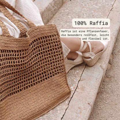 Raffia-Tasche Ibiza